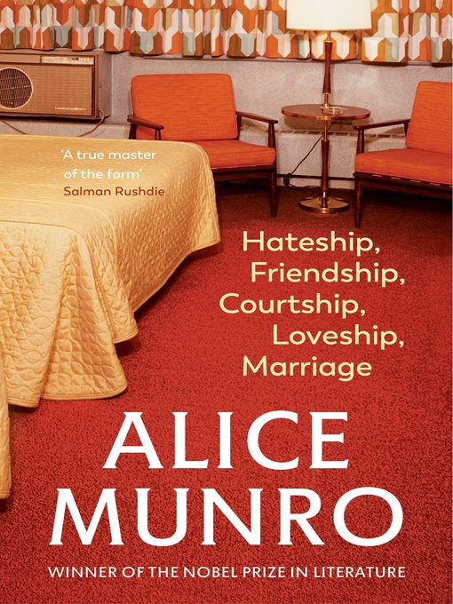 Cover image for Hateship, Friendship, Courtship, Loveship, Marriage